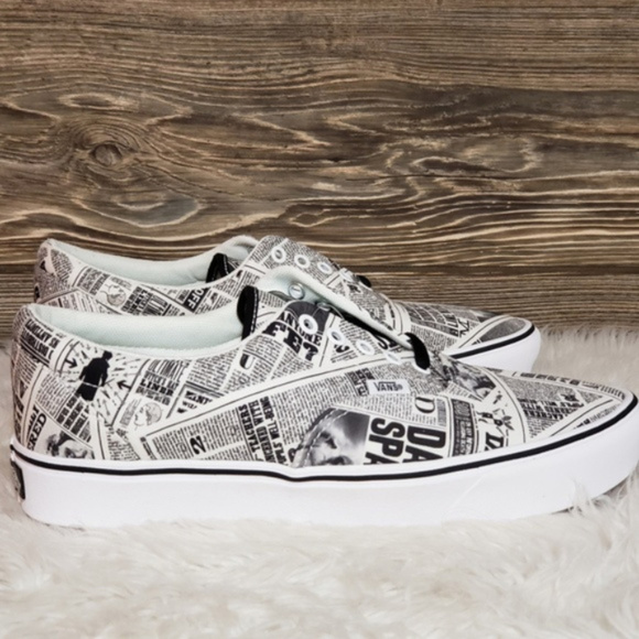 New Vans Harry Potter Daily Prophet News Sneakers - Picture 8 of 8